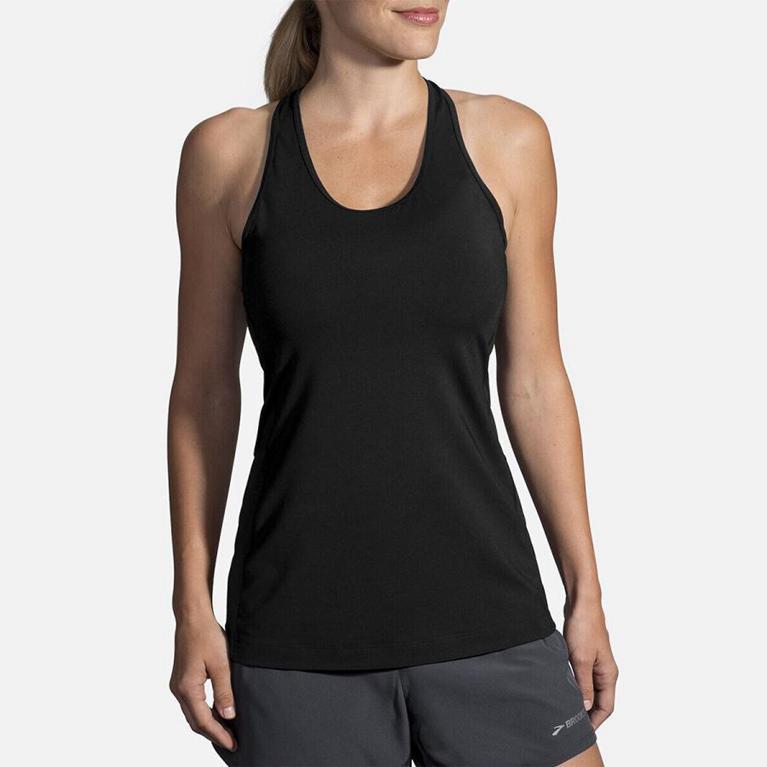 Brooks Pick-Up Womens Running Tank Top - Grey - Indonesia (ISZE-81597)